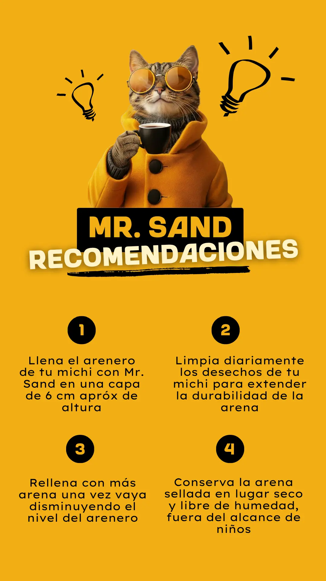 Arena Sanitaria Recomendaciones
